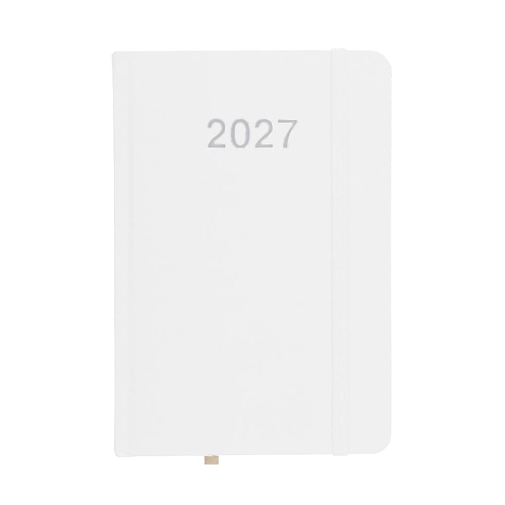 Agenda giornaliera 2027, copertina rigida in cartoncino laminato Agenda giornaliera 2027, copertina rigida in cartoncino laminato